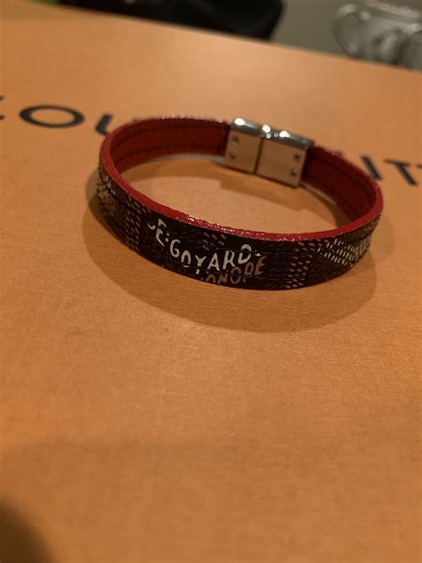 goyard bracelet custom|Goyard bracelet price.